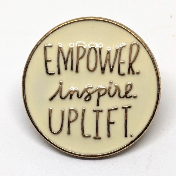 5️⃣ "Empower Inspire Uplift" Pin - Picture 1 of 3